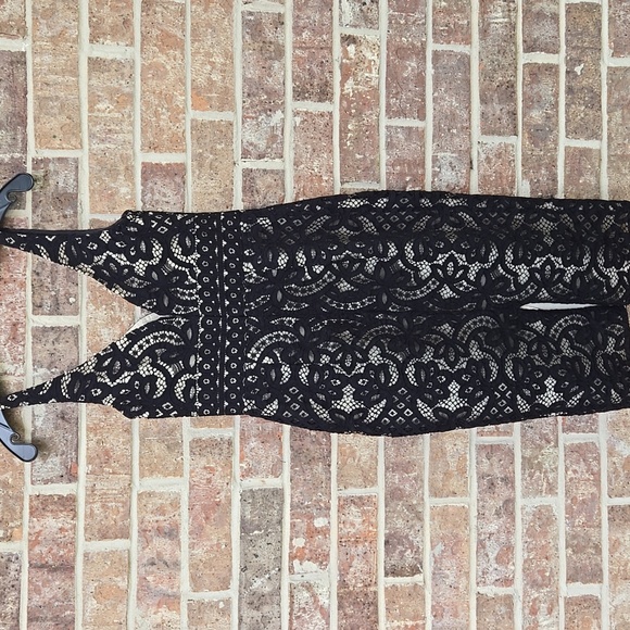 Lover Poppy Sweetheart Black Dress Size 4 - Picture 6 of 8